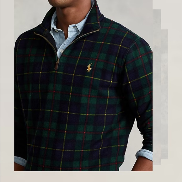 Polo Ralph Lauren Tartan Estate-Rib Pullover - Picture 6 of 6